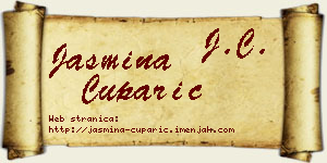 Jasmina Cuparić vizit kartica